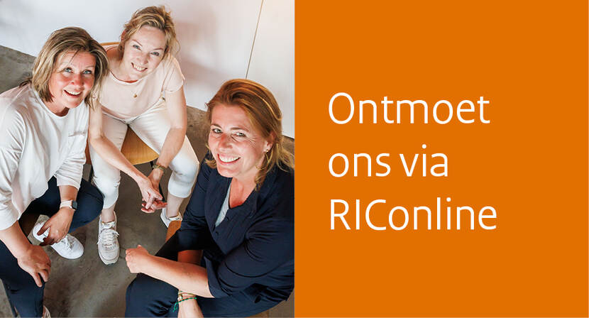 Ontmoet ons via RIConline